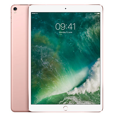 2017 Apple iPad Pro 10.5, A10X Fusion, iOS10, Wi-Fi & Cellular, 64GB Rose Gold